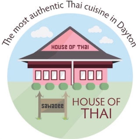 House of Thai logo – The most authentic Thai cuisine in Dayton